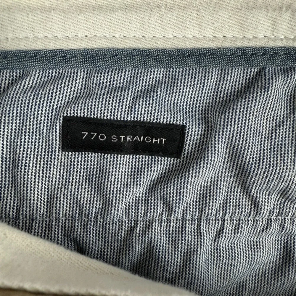 J Crew Pants Mens 33x32 Beige Tan 770 Straight Chinos Stretch Khaki Twill